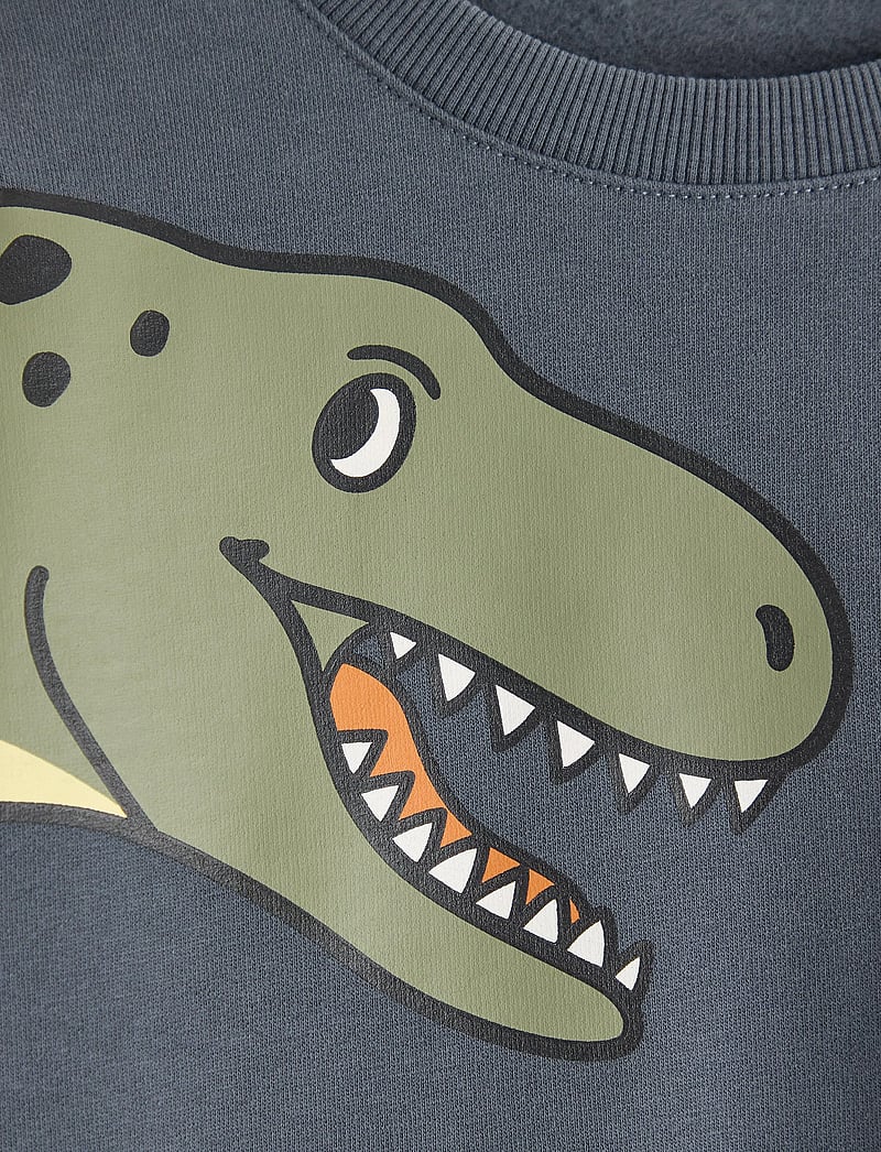 Lindex - Sweatshirt DINO placement - sweatshirts - dark grey - 2