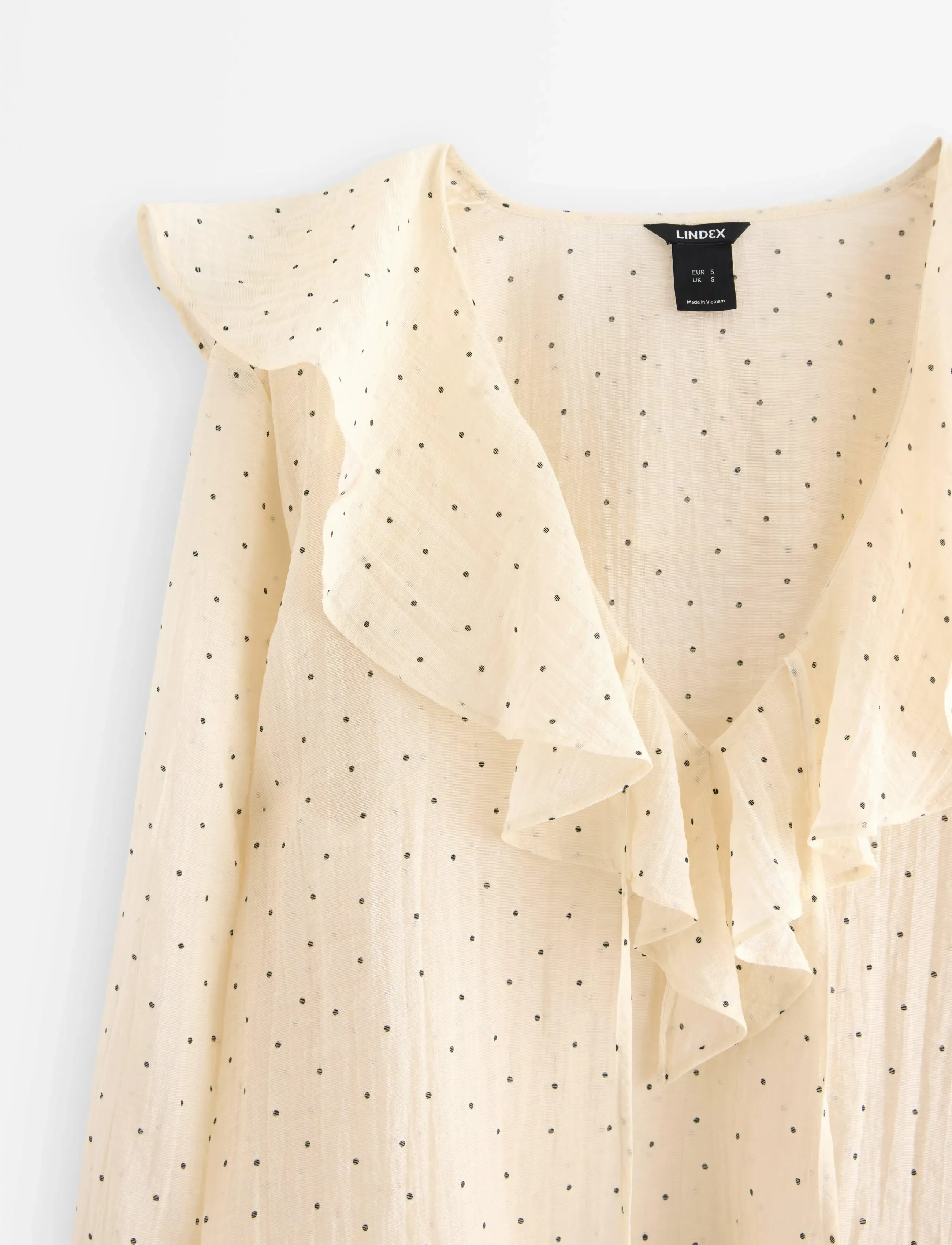 Lindex - Blouse Ylva - light beige - 5