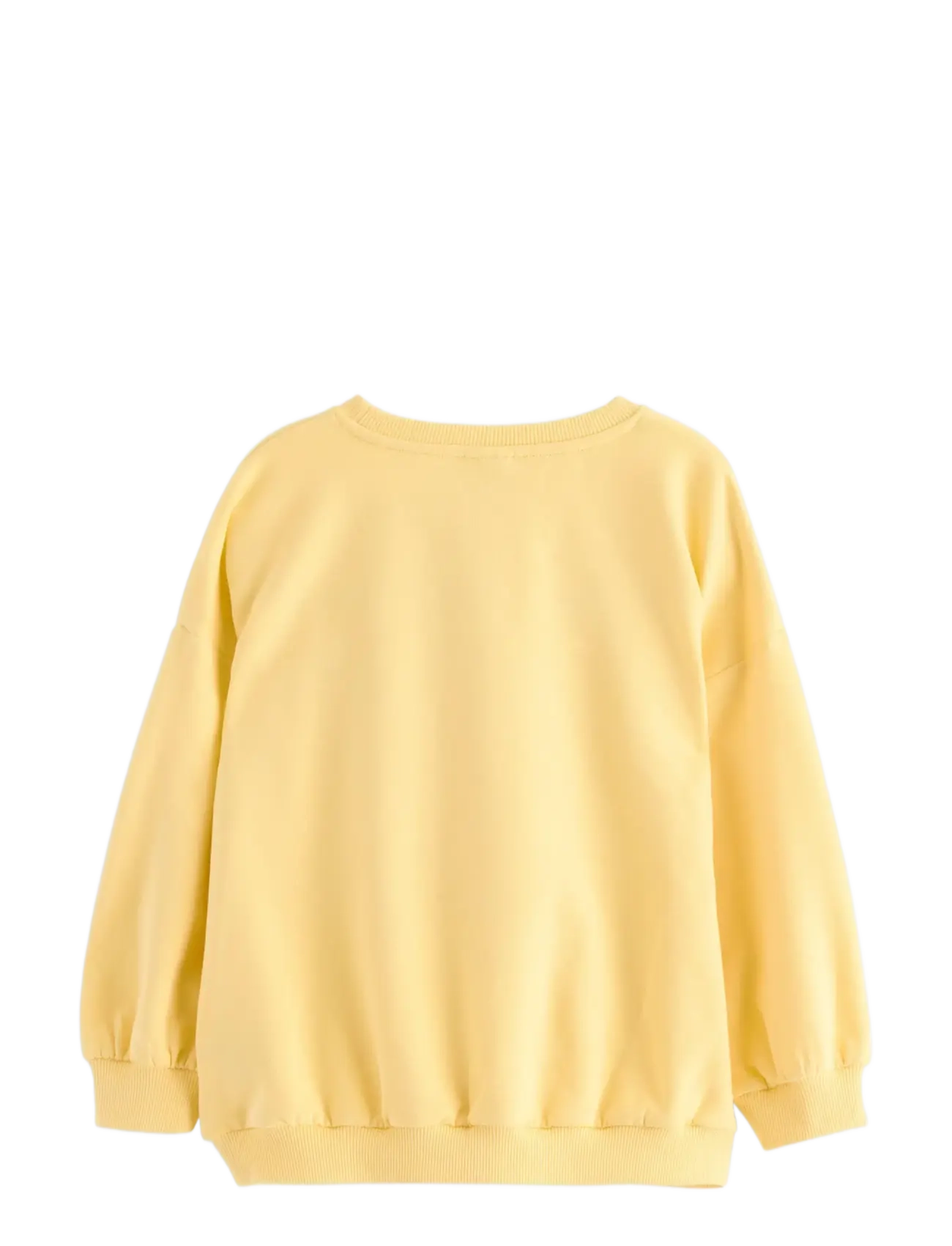 Lindex - Sweatshirt with brushed inside - sweatshirts - light yellow - 2