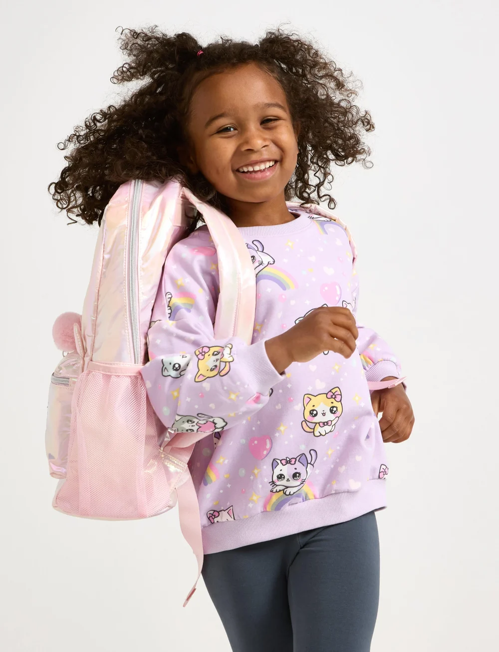 Lindex - Collegegenser med föret innside - dressipluusid - light lilac - 0