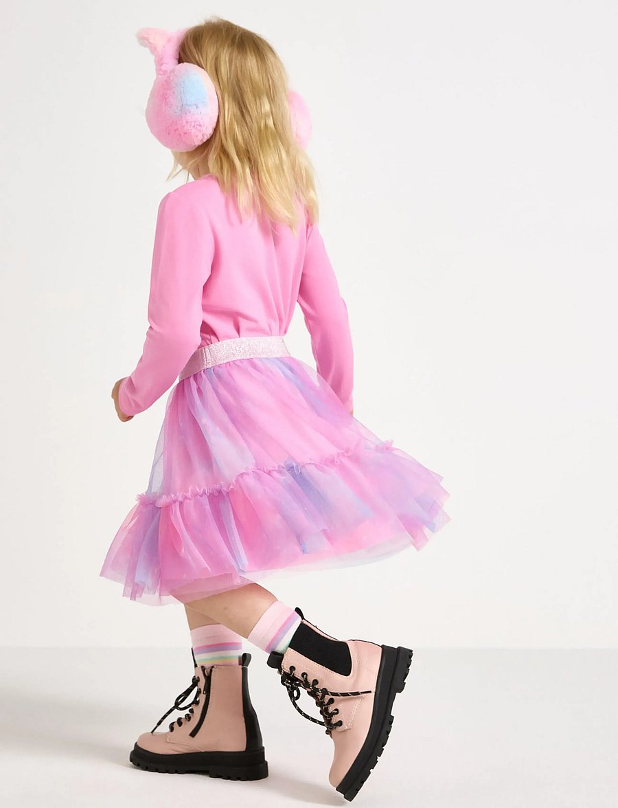 Lindex - Tylnederdel - tüll-rock - light pink - 3