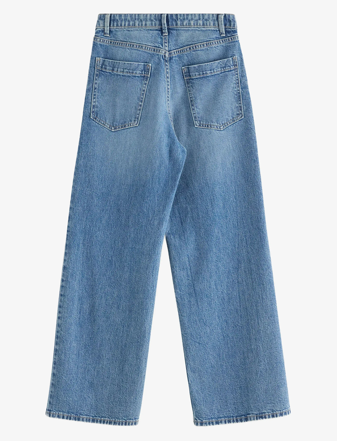Lindex - VEGA Wide leg jeans - pantalons larges - denim blue - 2