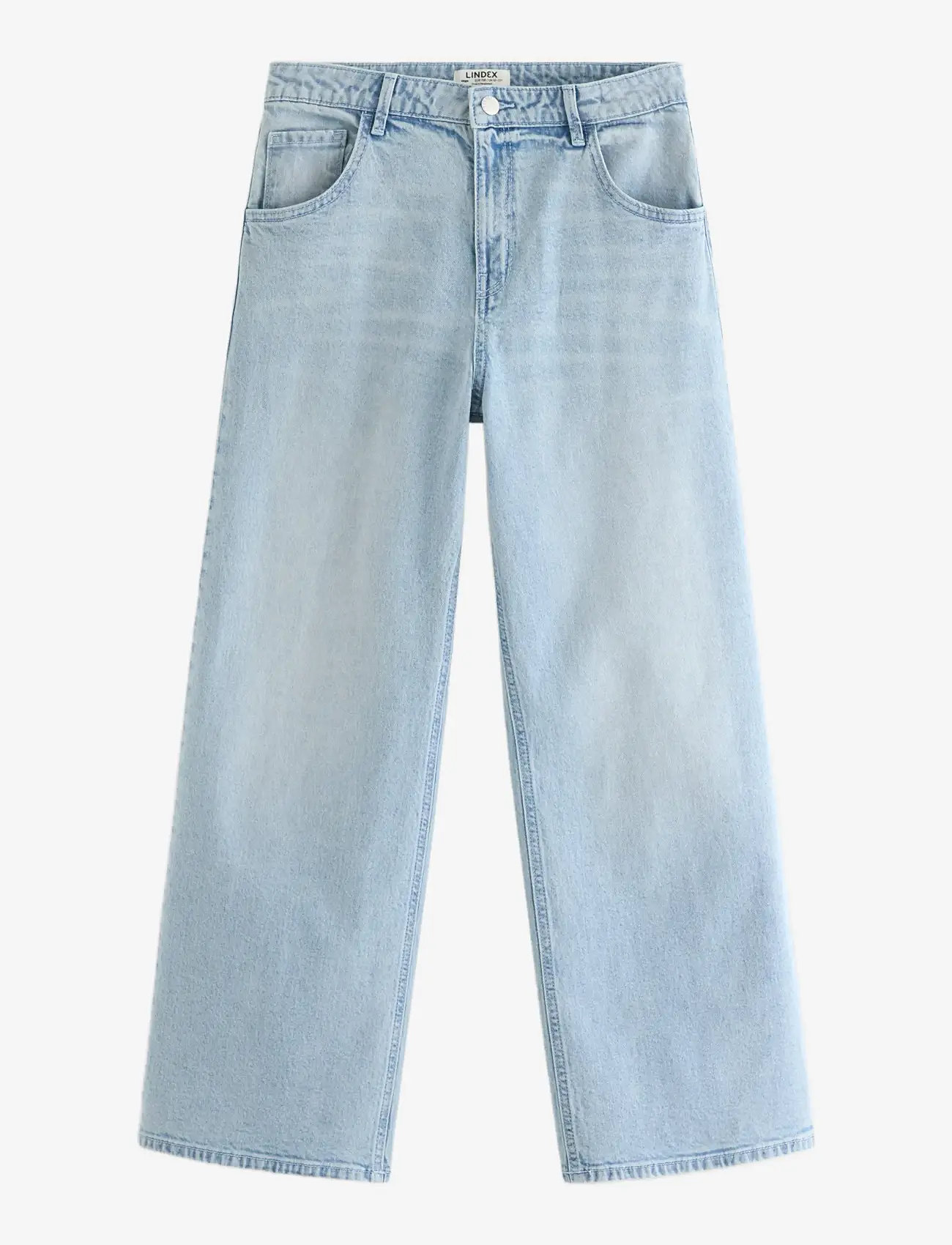 Lindex - VEGA Wide leg jeans - wide leg jeans - light denim - 1