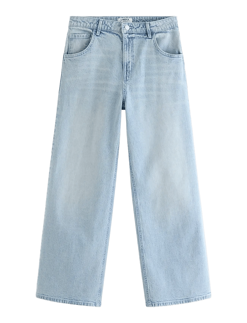 Lindex - VEGA Wide leg jeans - wide leg jeans - light denim - 1