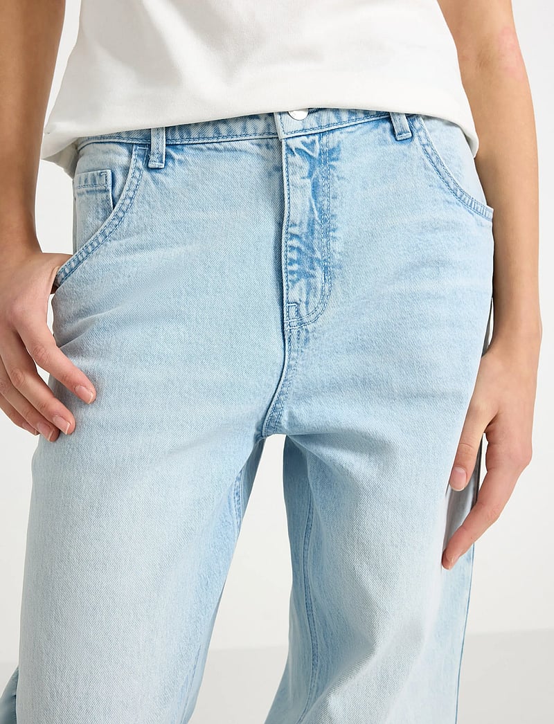 Lindex - VEGA Wide leg jeans - wide leg jeans - light denim - 4