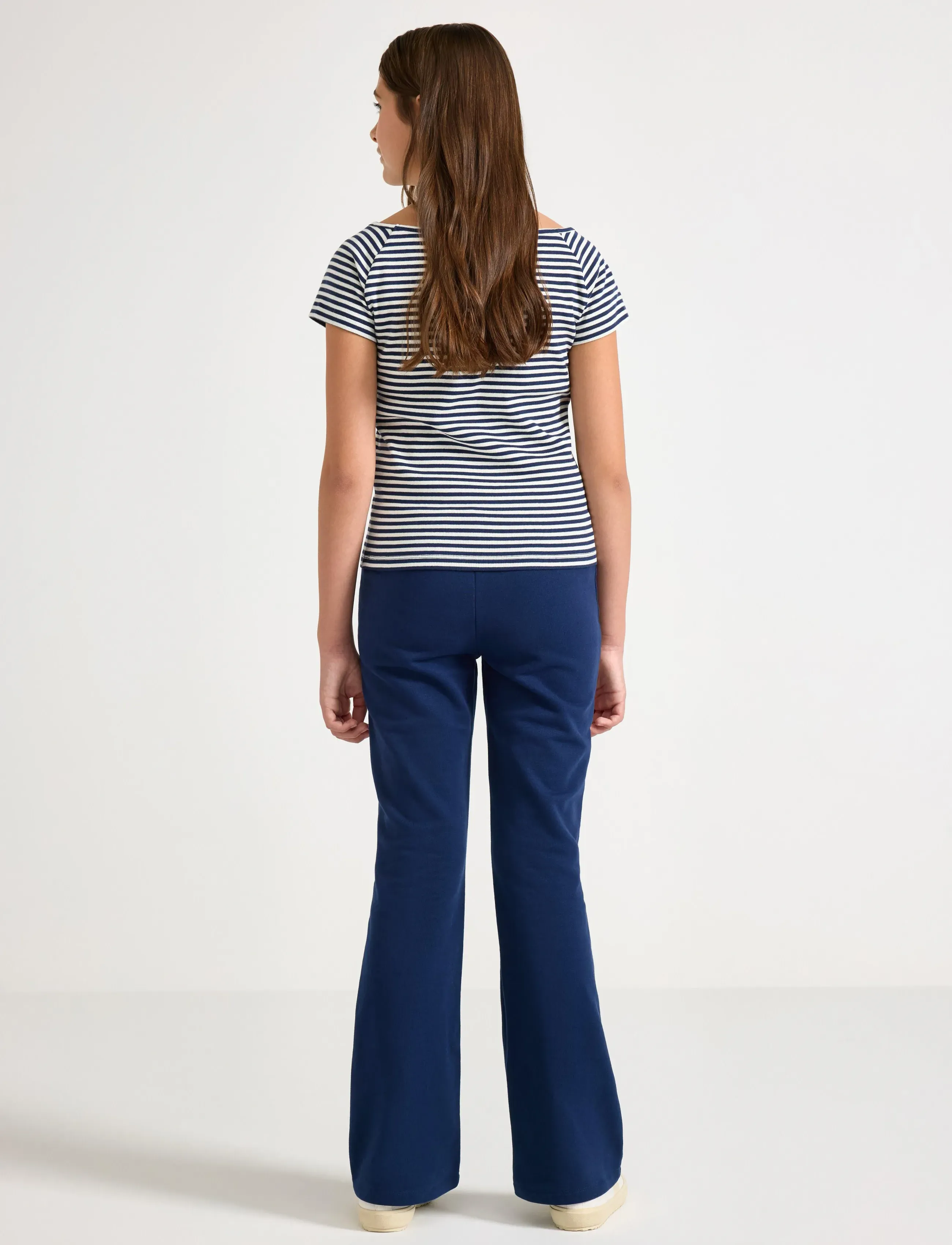Lindex - Trouser jogger flares - jogginghosen - dark blue - 3