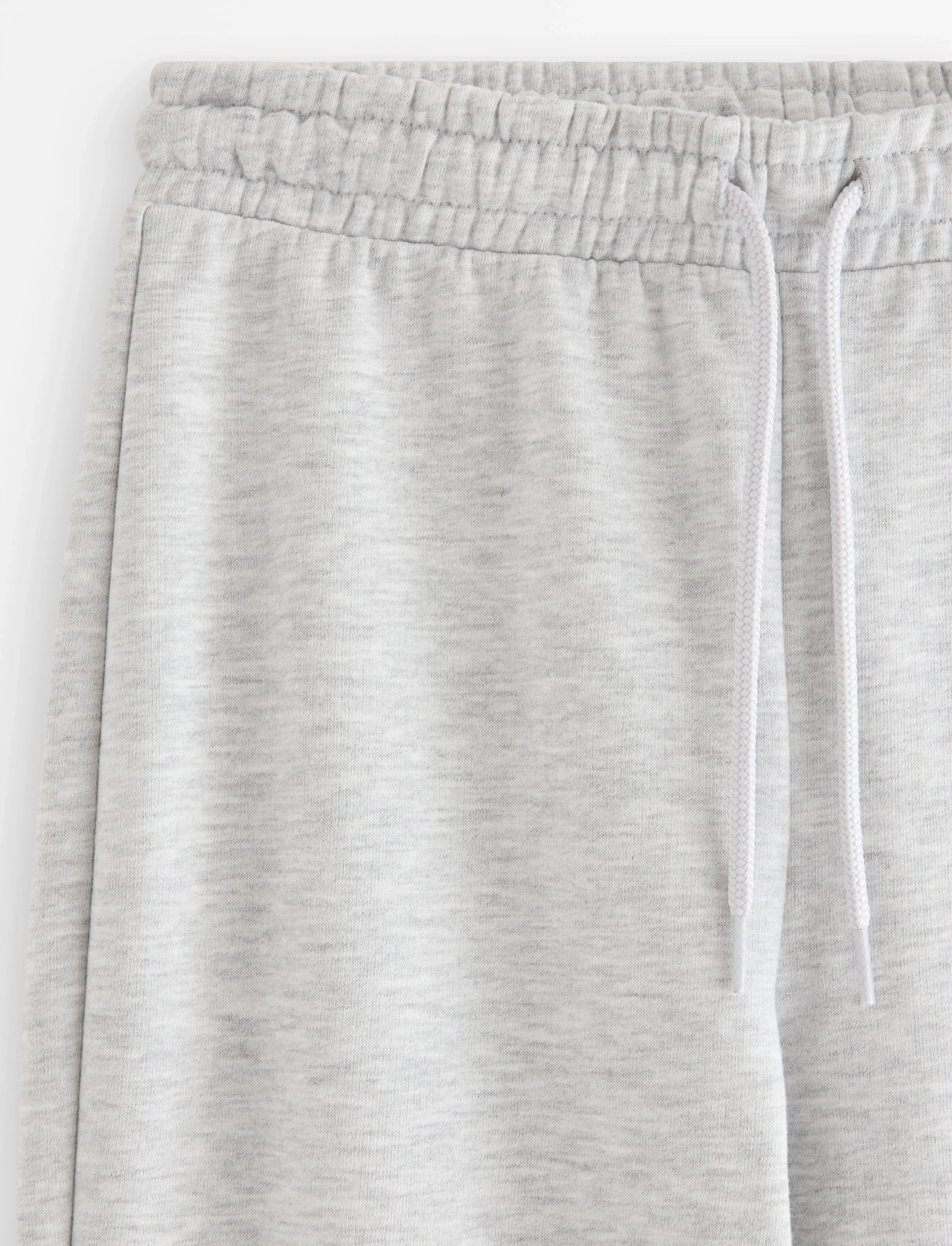 Lindex - Trouser jogger flares - sweatpants - light grey melange - 5