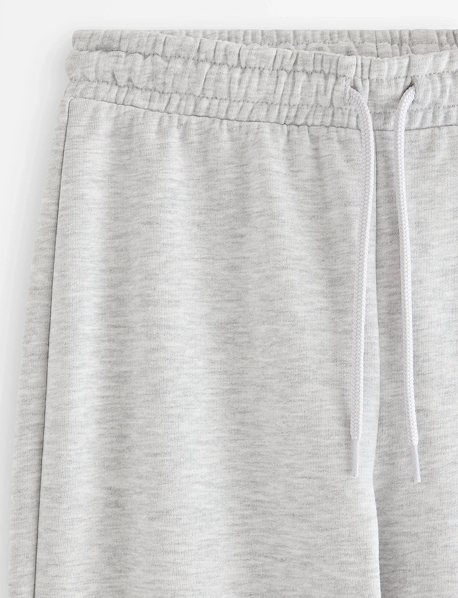 Lindex - Trouser jogger flares - jogginghosen - light grey melange - 5