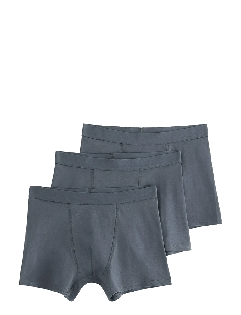Lindex - Boxer 3 pack solid - underpants - dark grey - 0