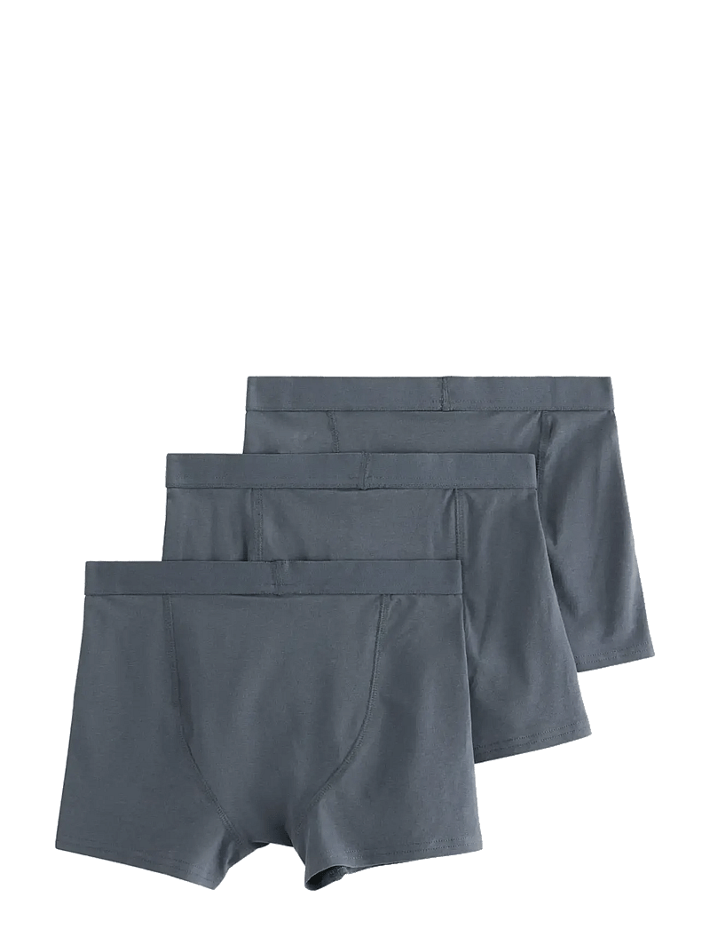 Lindex - Boxer 3 pack solid - underpants - dark grey - 1
