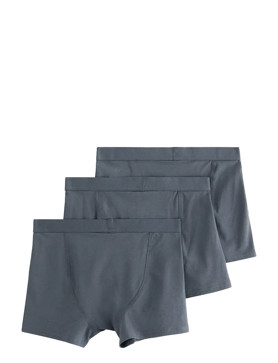 Lindex - 3-pack boxer shorts - unterhosen - dark grey - 1