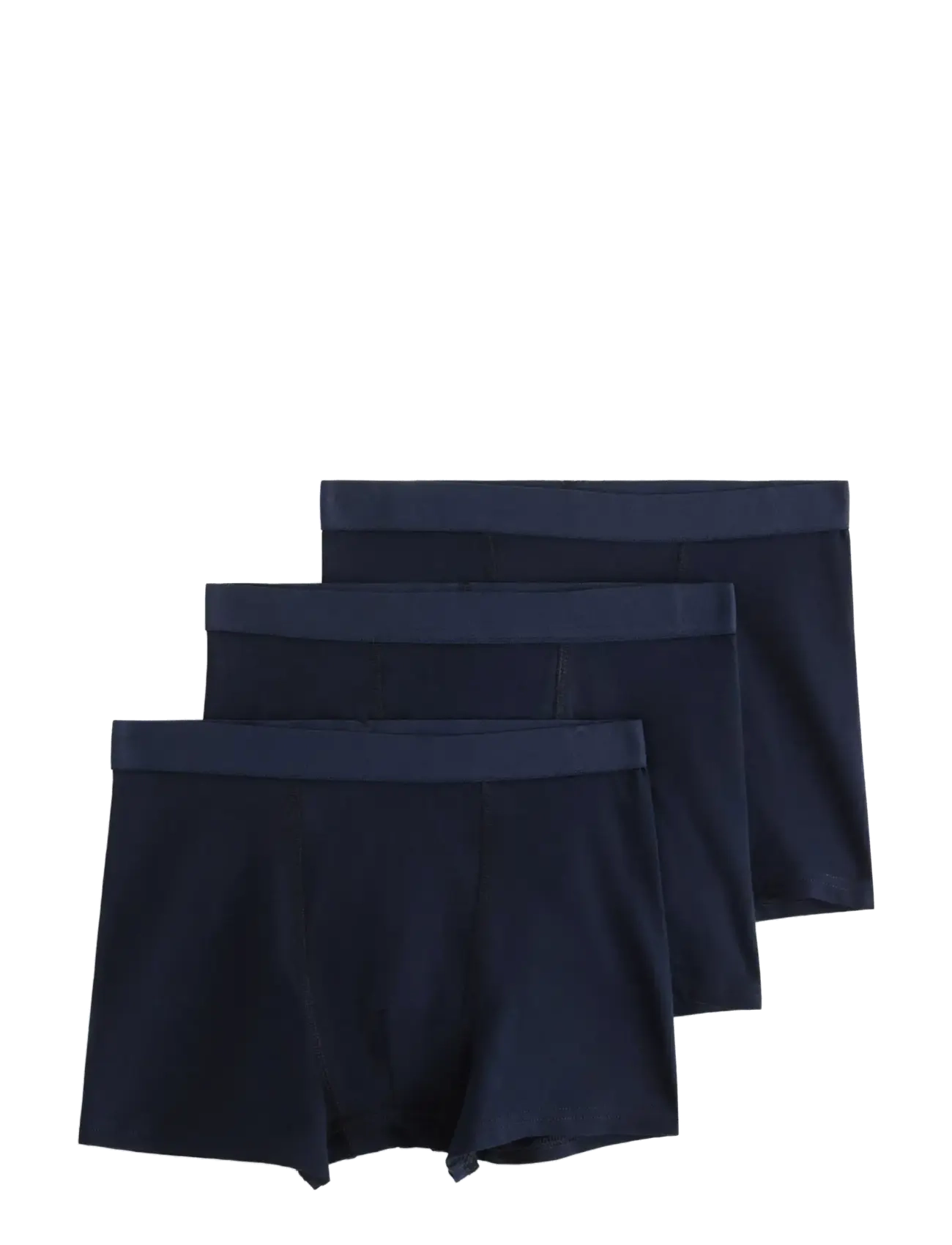 Lindex 3-Pack Boxer Shorts, 134/140, Underwear, Marineblau - Underpants, Kinder