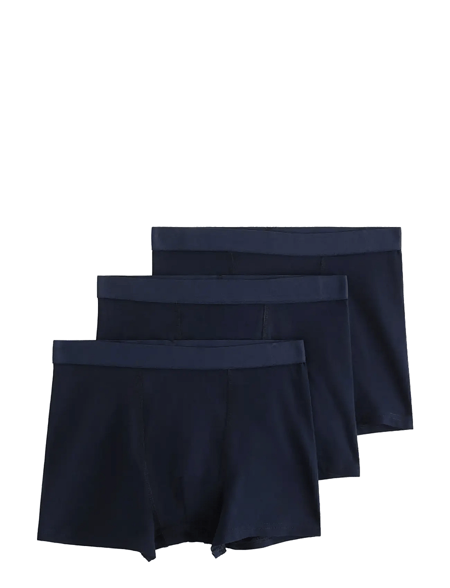 Lindex - 3-pack boxer shorts - kalsonger - dark navy - 0
