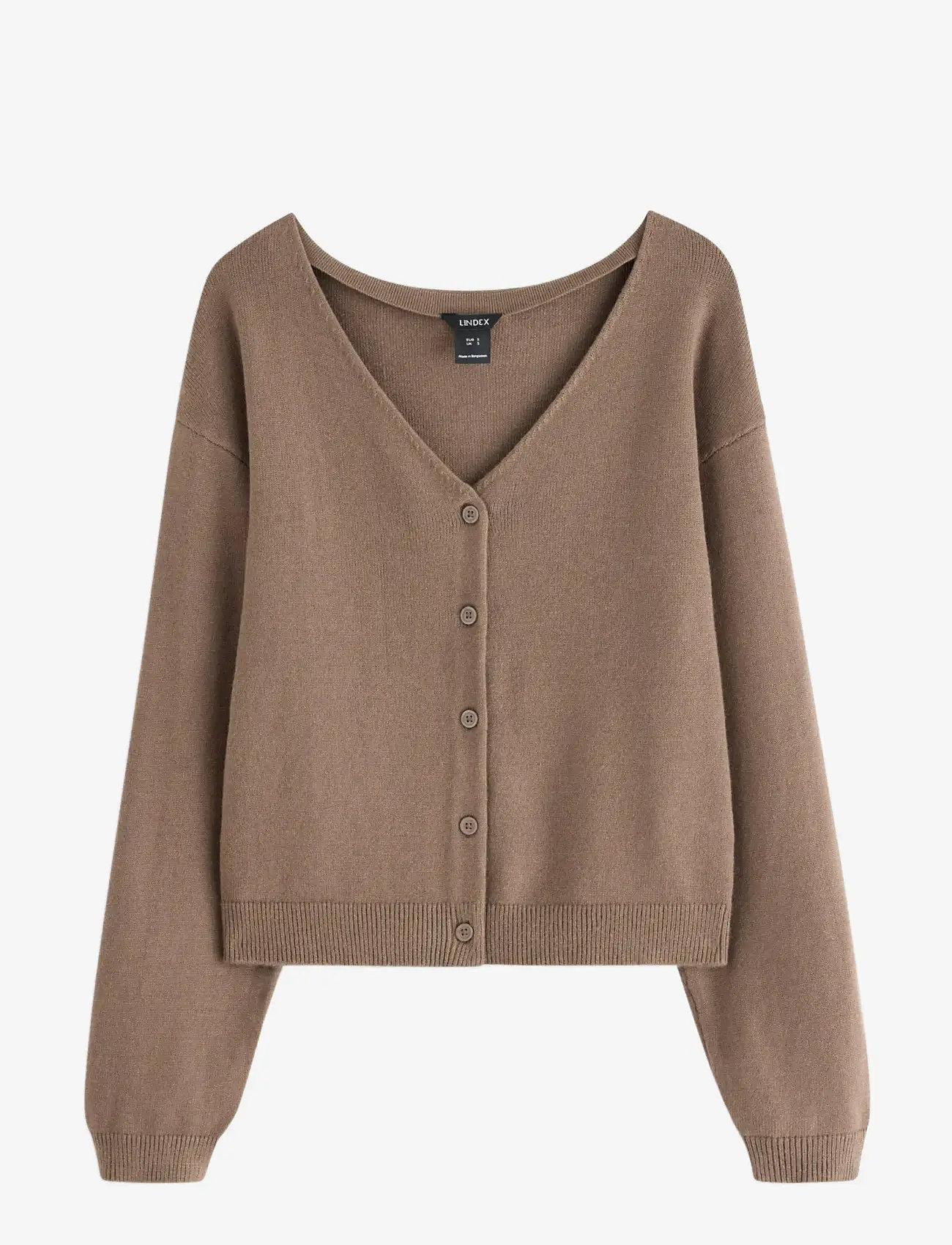 Lindex - Strikket cardigan - kardiganid - brown - 1