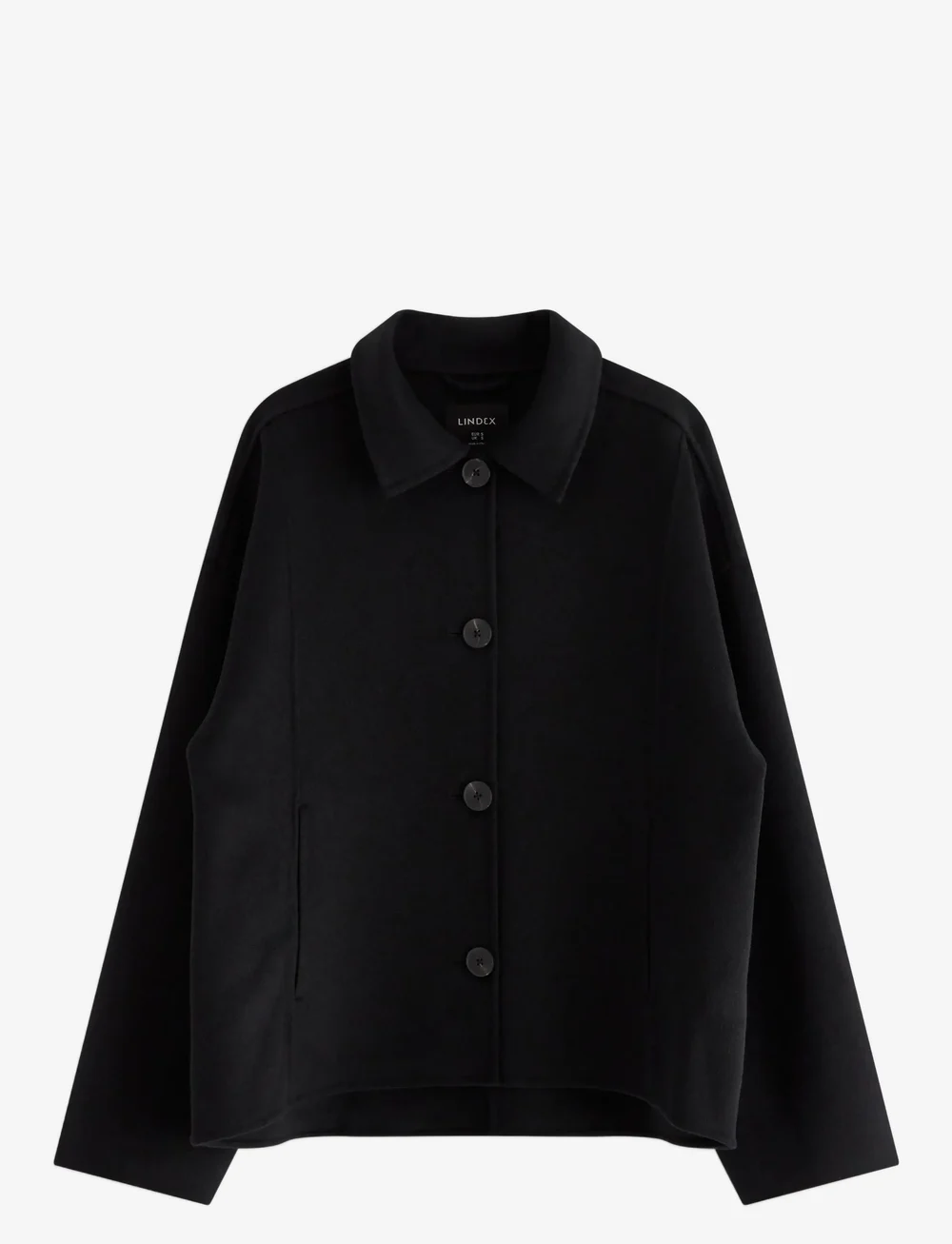 Lindex - Jakke i ullblanding - ulljackor - black - 1