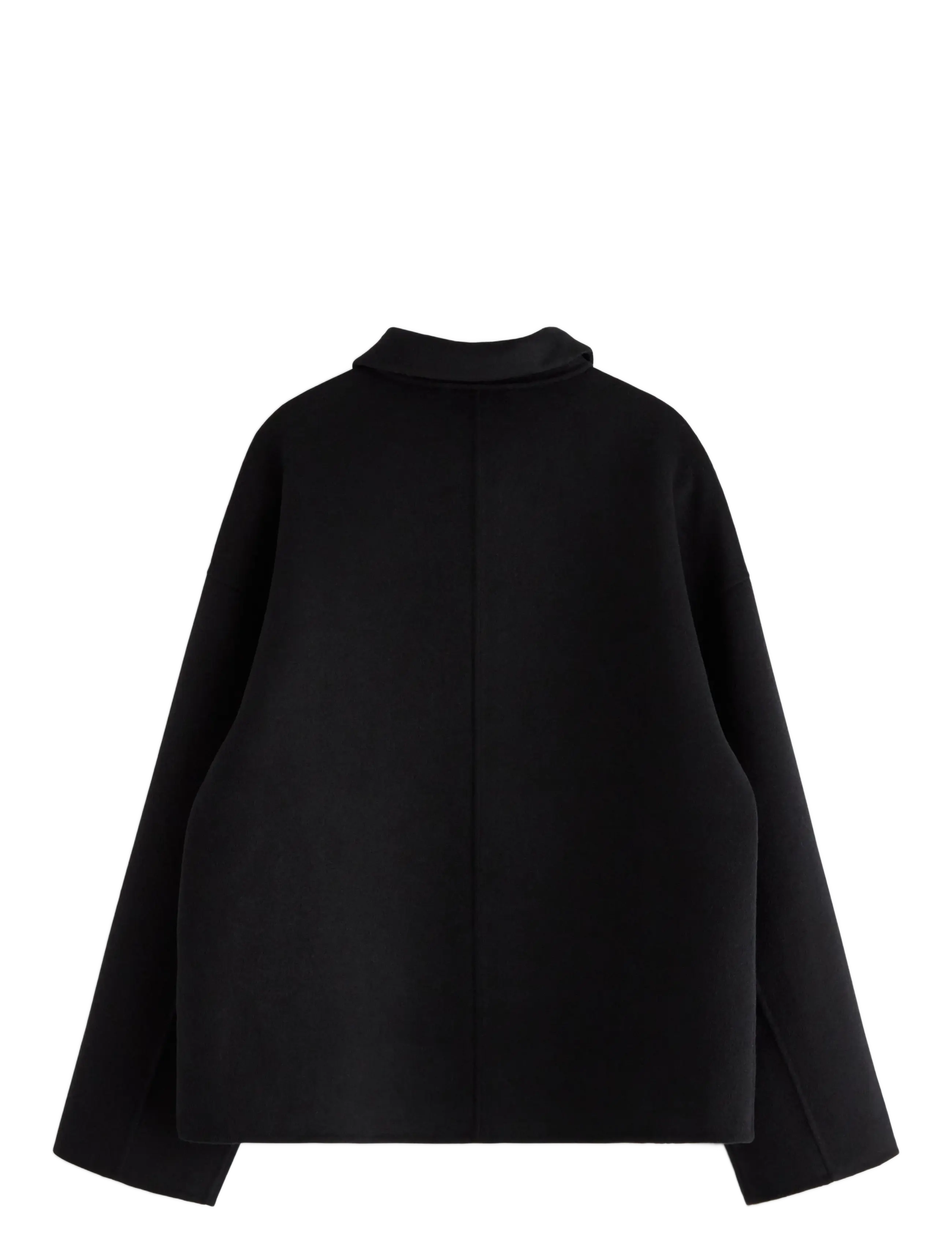 Lindex - Jakke i ullblanding - villased jakid - black - 2