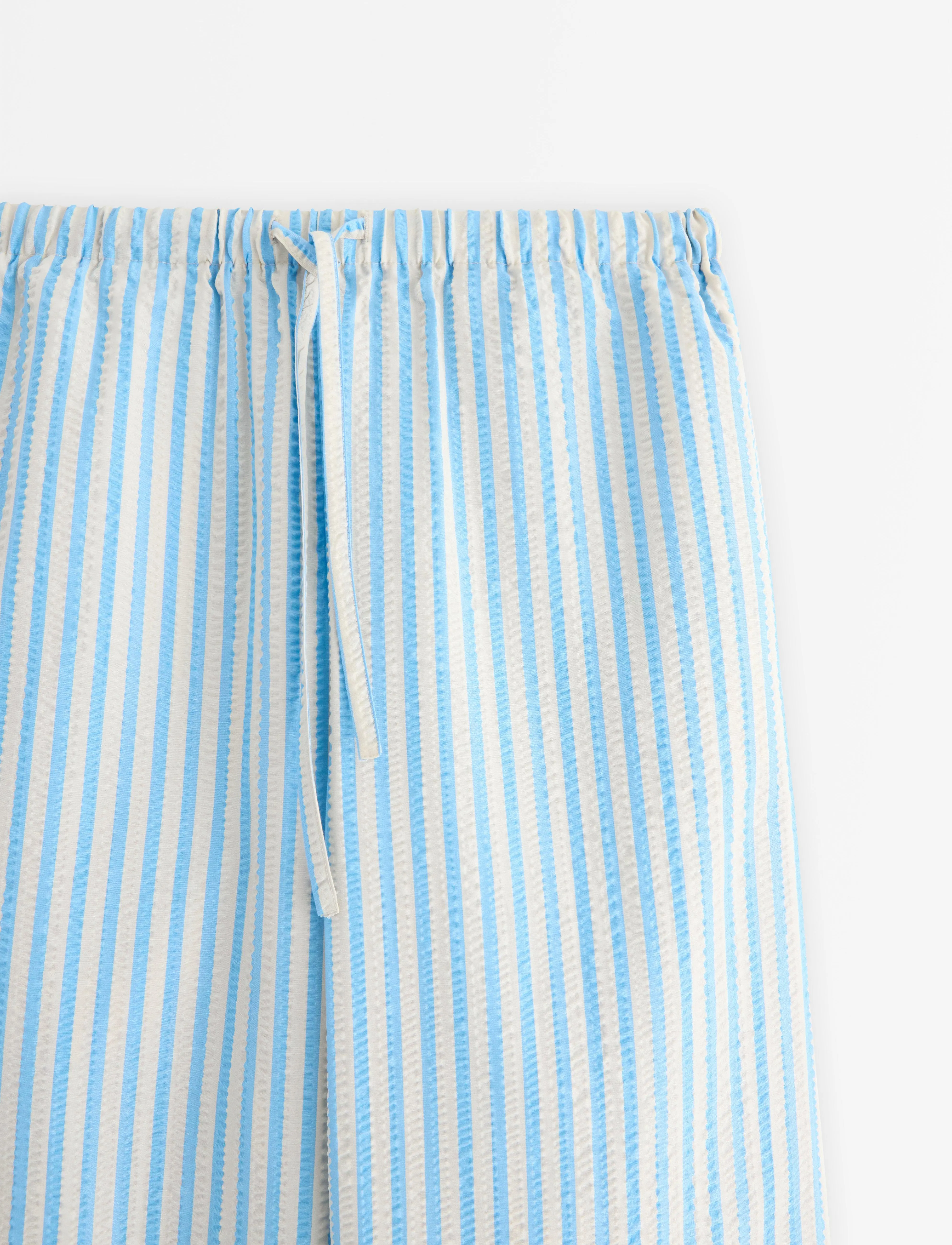 Lindex - Trousers Livia - straight leg hosen - blue - 5