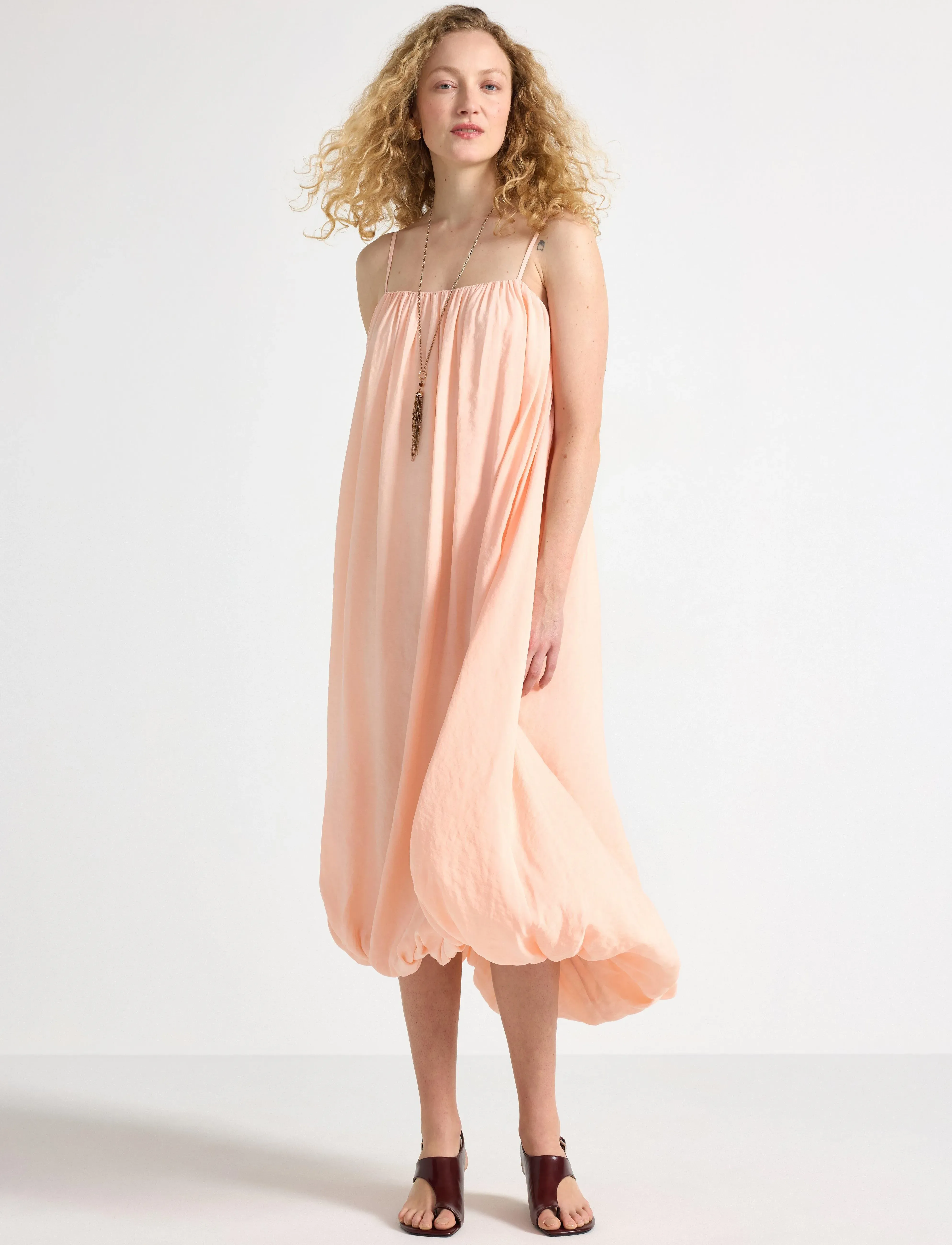 Lindex Dress Celine, S, Dresses, Rosa - Knee-length & Midi, Frauen