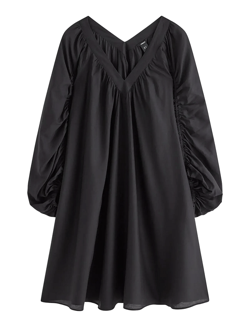 Lindex - Dress Caitlyn - midiklänningar - black - 1