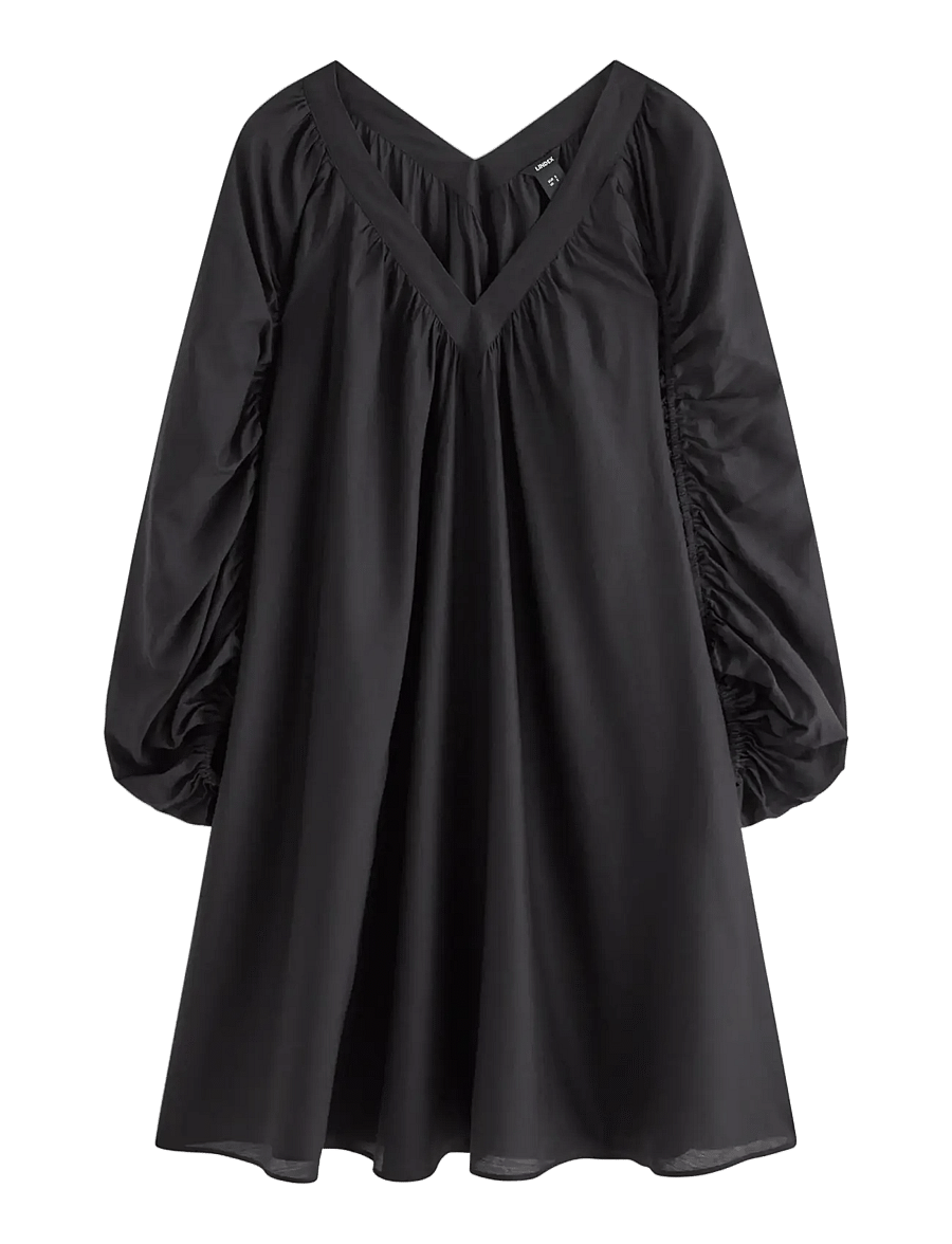 Lindex - Dress Caitlyn - midi dresses - black - 1