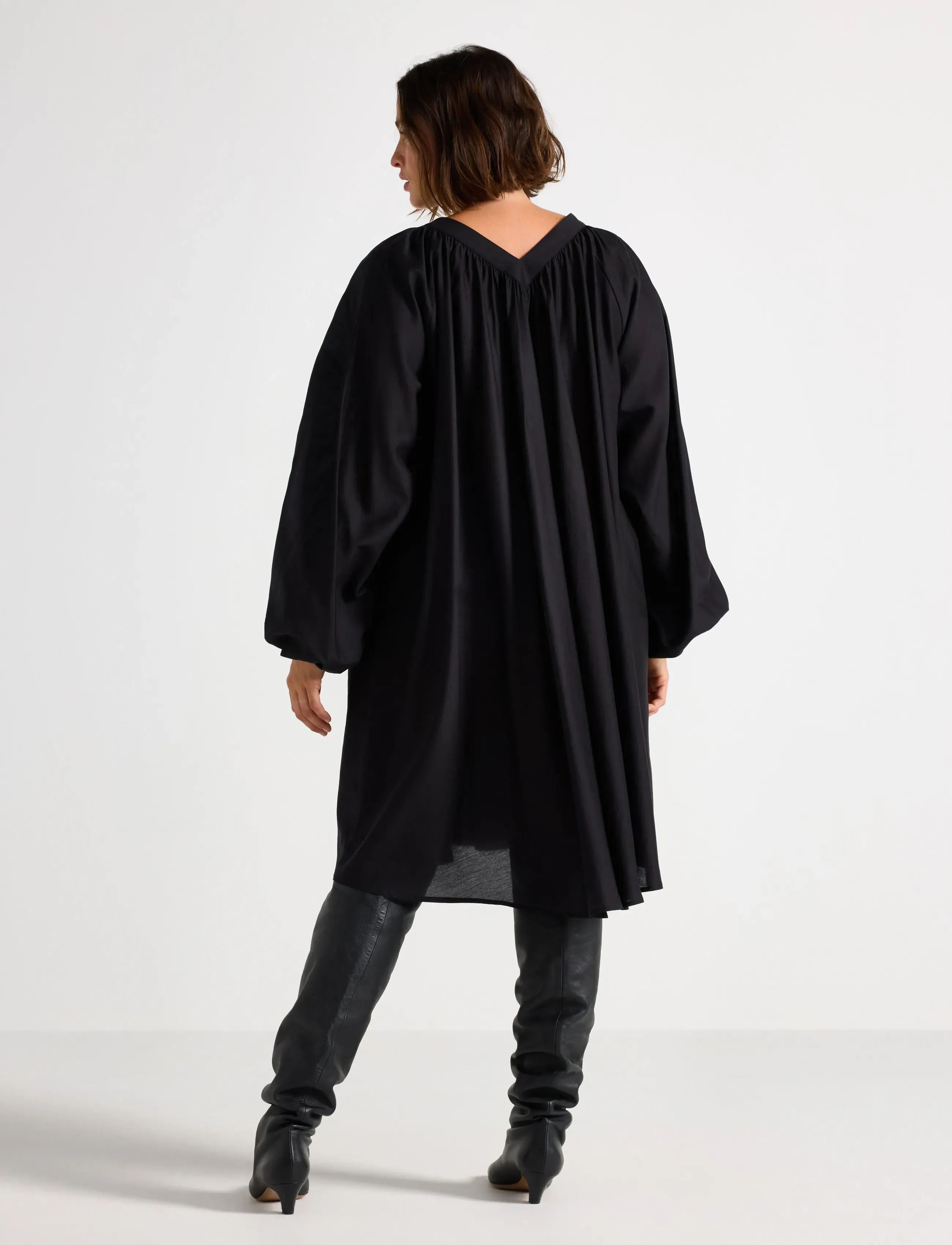 Lindex - Dress Caitlyn - midi kjoler - black - 3