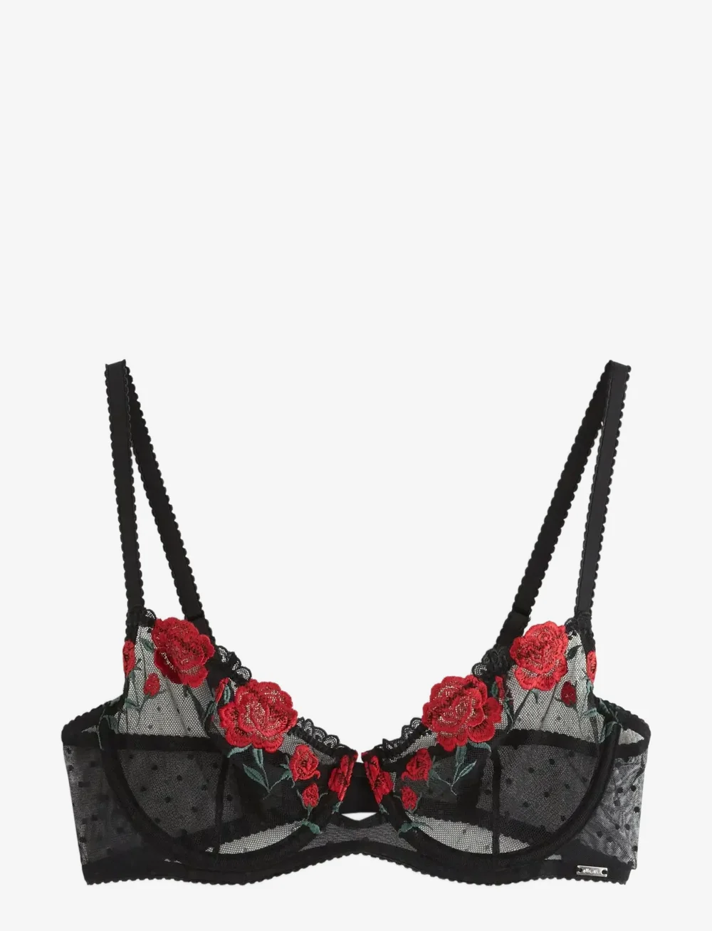 Lindex - Bra Senna Belle - bh:ar med bygel - black - 1