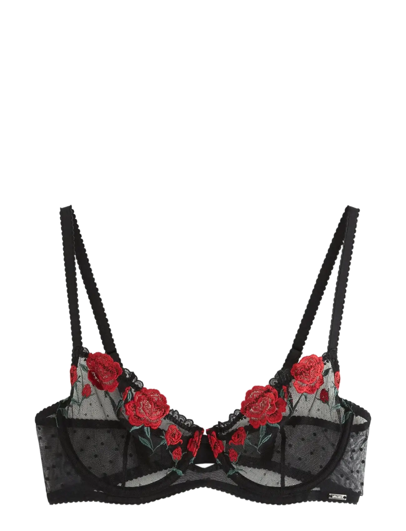 Lindex - ella m – Senna unpadded bra - madalaimad hinnad - black - 1