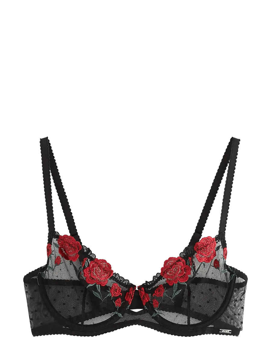 Lindex - ella m – Senna unpadded bra - madalaimad hinnad - black - 1