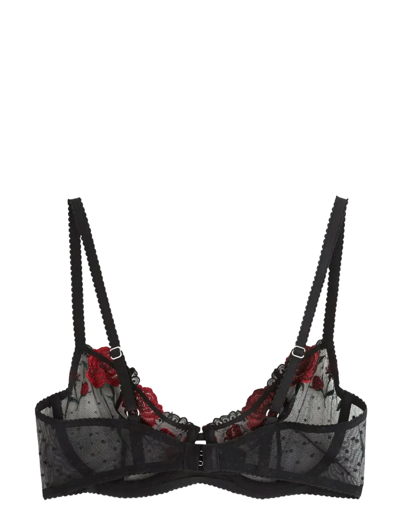 Lindex - ella m – Senna unpadded bra - laagste prijzen - black - 2