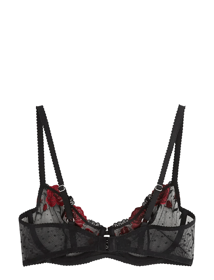 Lindex - ella m – Senna unpadded bra - bh:ar med bygel - black - 2