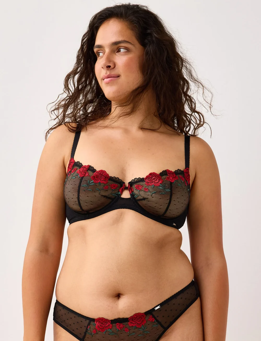 Lindex - Bra Senna Belle - bh:ar med bygel - black - 0
