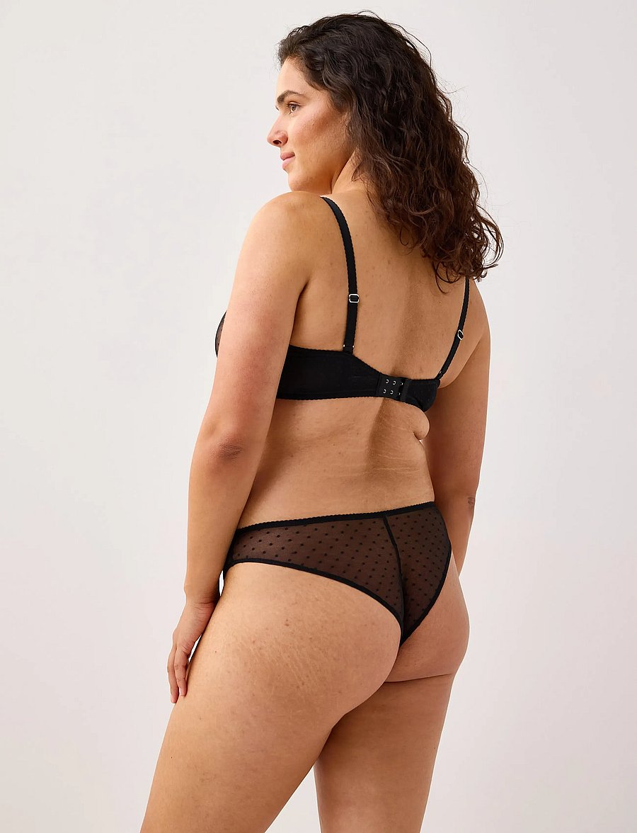 Lindex - ella m – Senna unpadded bra - bh:ar med bygel - black - 3