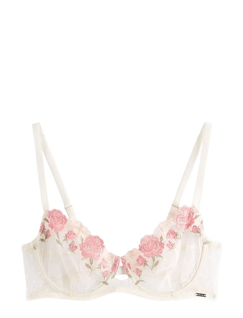 Lindex - ella m – Senna unpadded bra - traadiga rinnahoidjad - light white - 1