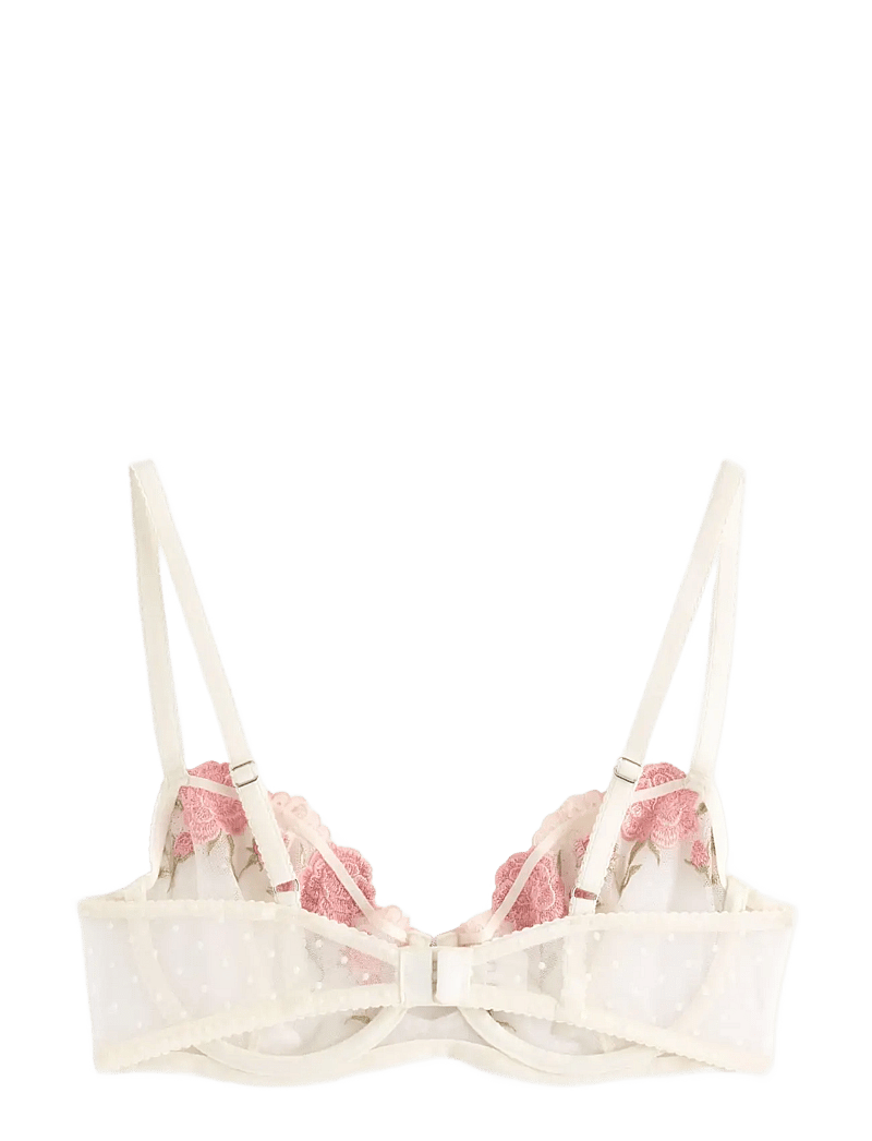 Lindex - ella m – Senna unpadded bra - traadiga rinnahoidjad - light white - 2