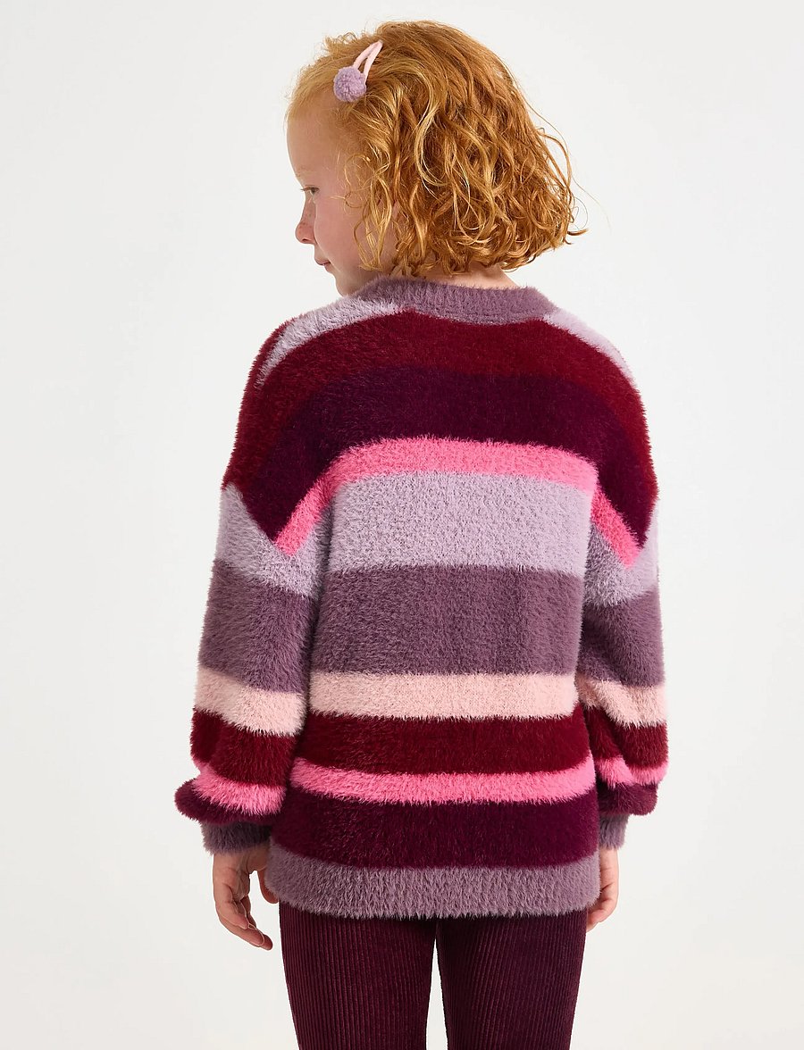 Lindex - Sweater stripe featheryarn - sweatshirts - light dusty lilac - 3