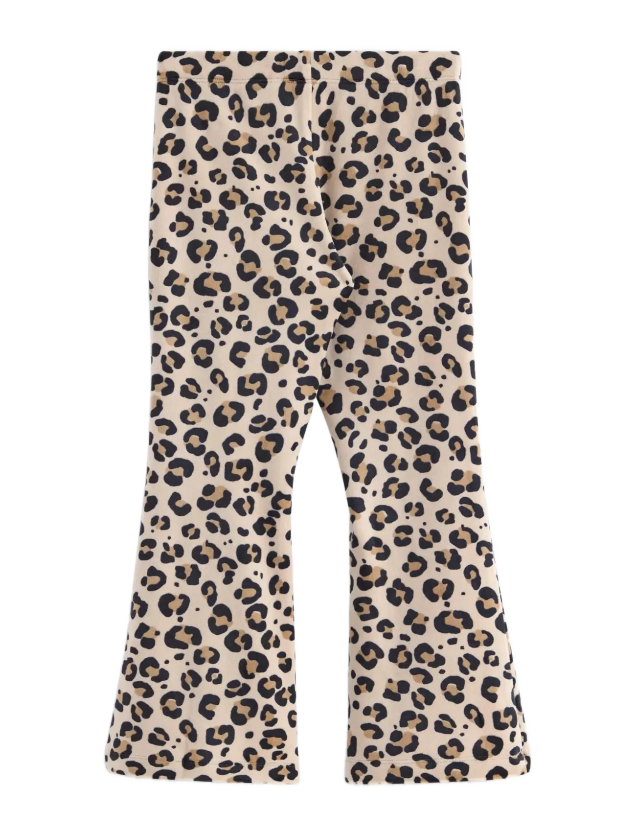 Lindex - Leggings flare velour AOP leo - babyhosen - beige - 2