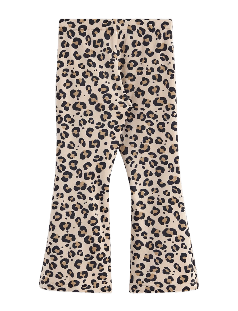Lindex - Flared leggings in velour - babyhosen - beige - 2