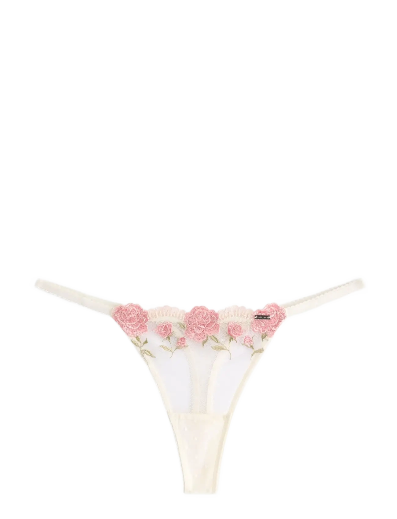 Lindex ella m – thong with low waist - Unterwäsche - LIGHT WHITE / cream