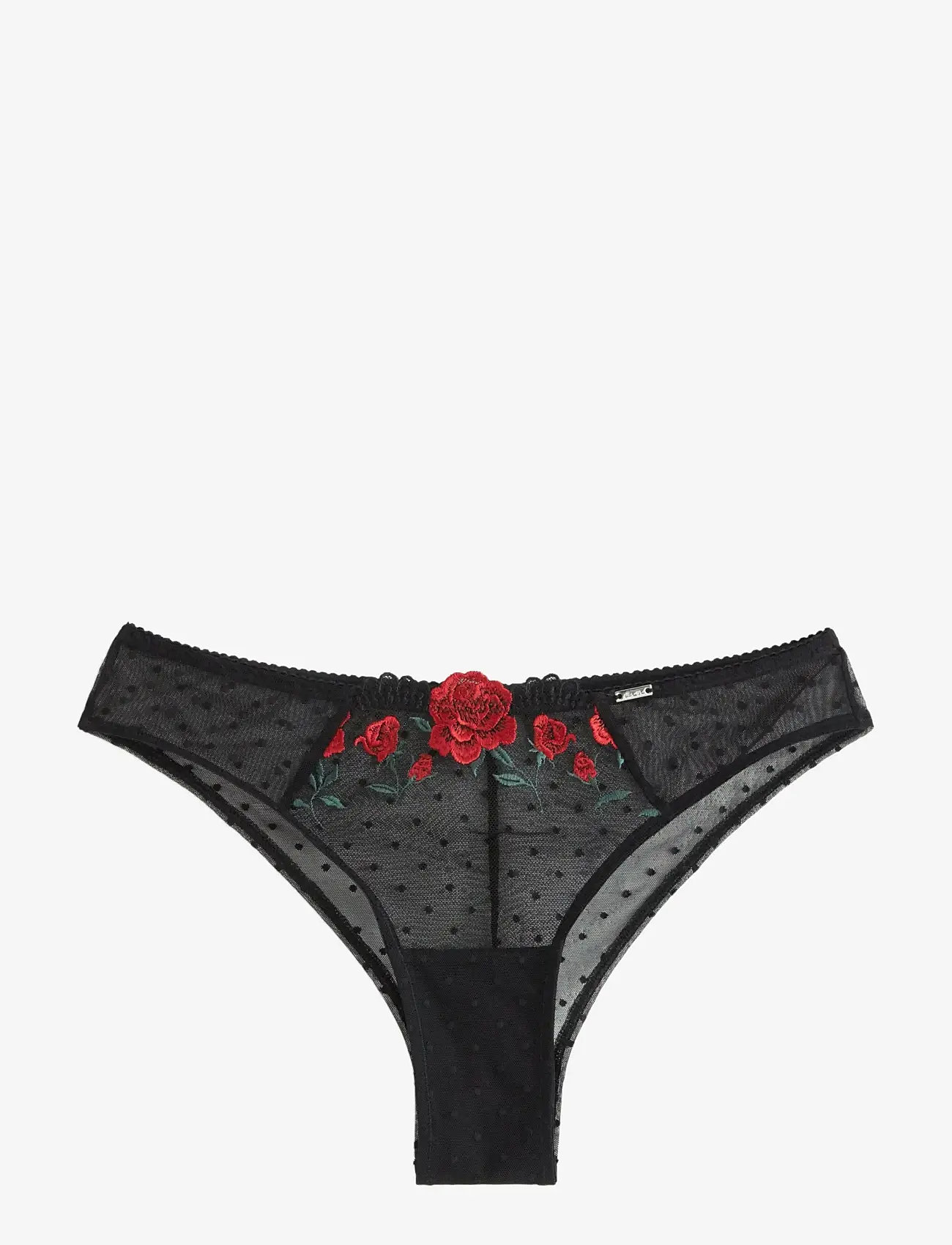 Lindex - Brief Brazilian Belle - brazilian trusser - black - 1