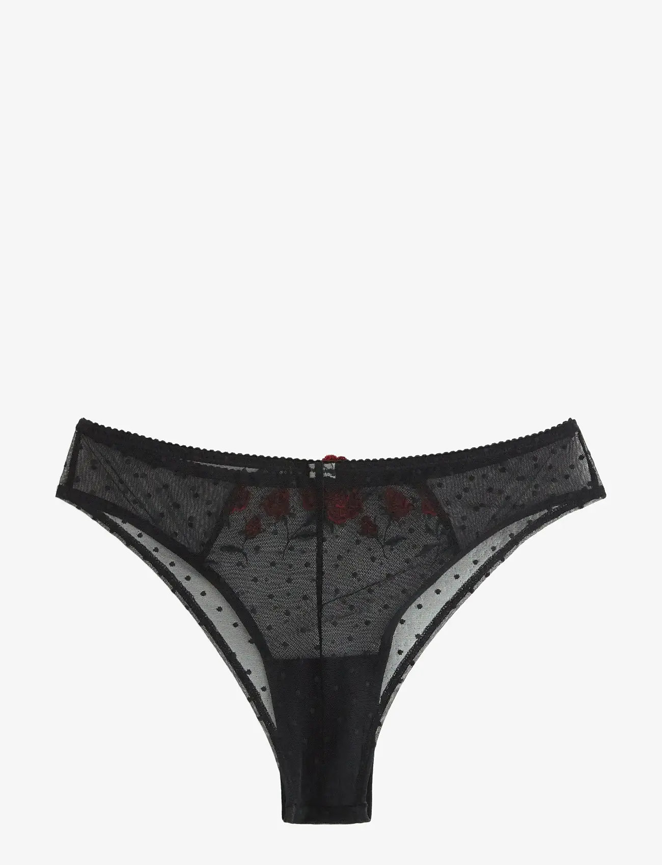 Lindex - Brief Brazilian Belle - brazilian trusser - black - 2