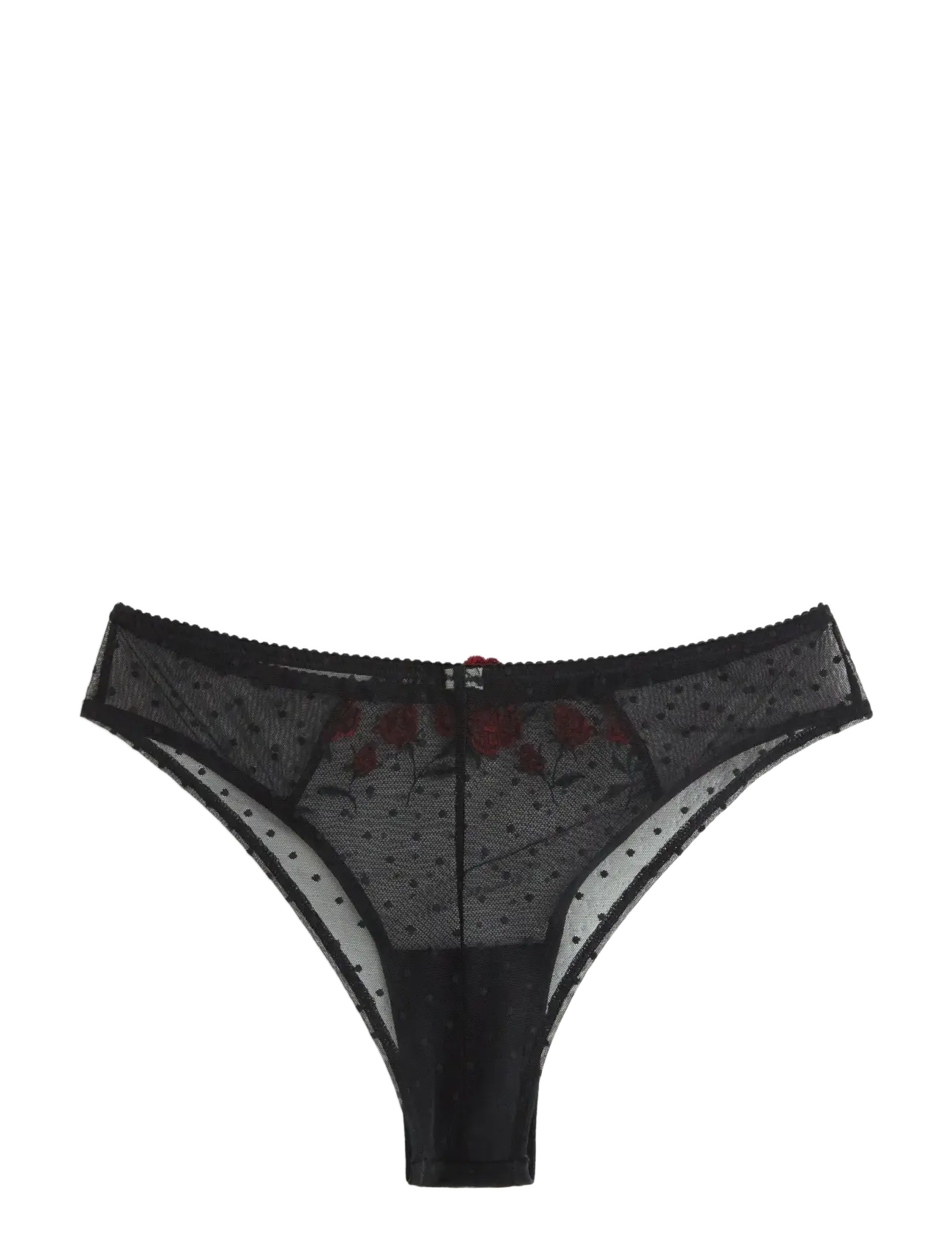 Lindex - ella m – brazilian truse - brazilian slips - black - 2