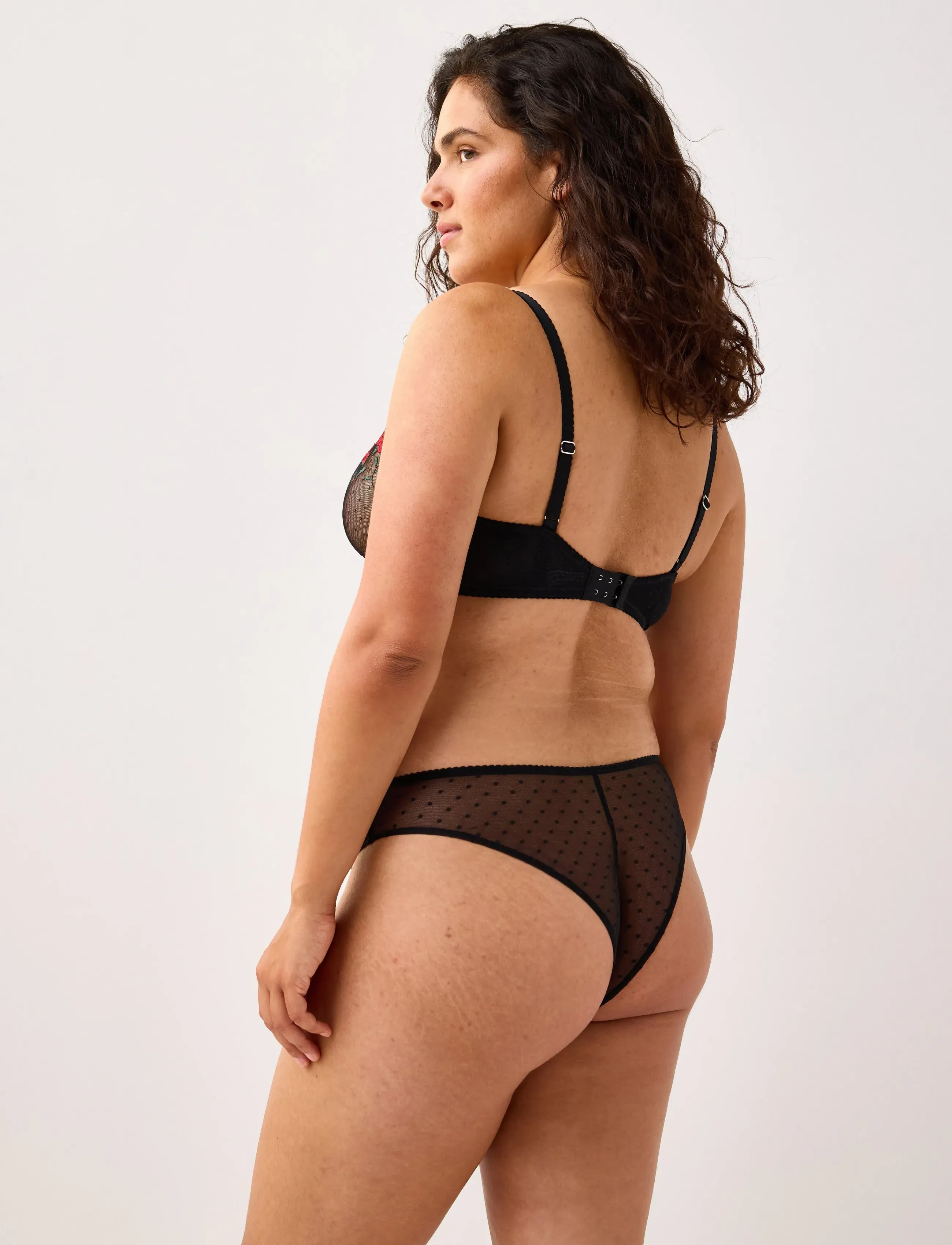 Lindex - ella m – brazilian truse - brazilian slips - black - 3