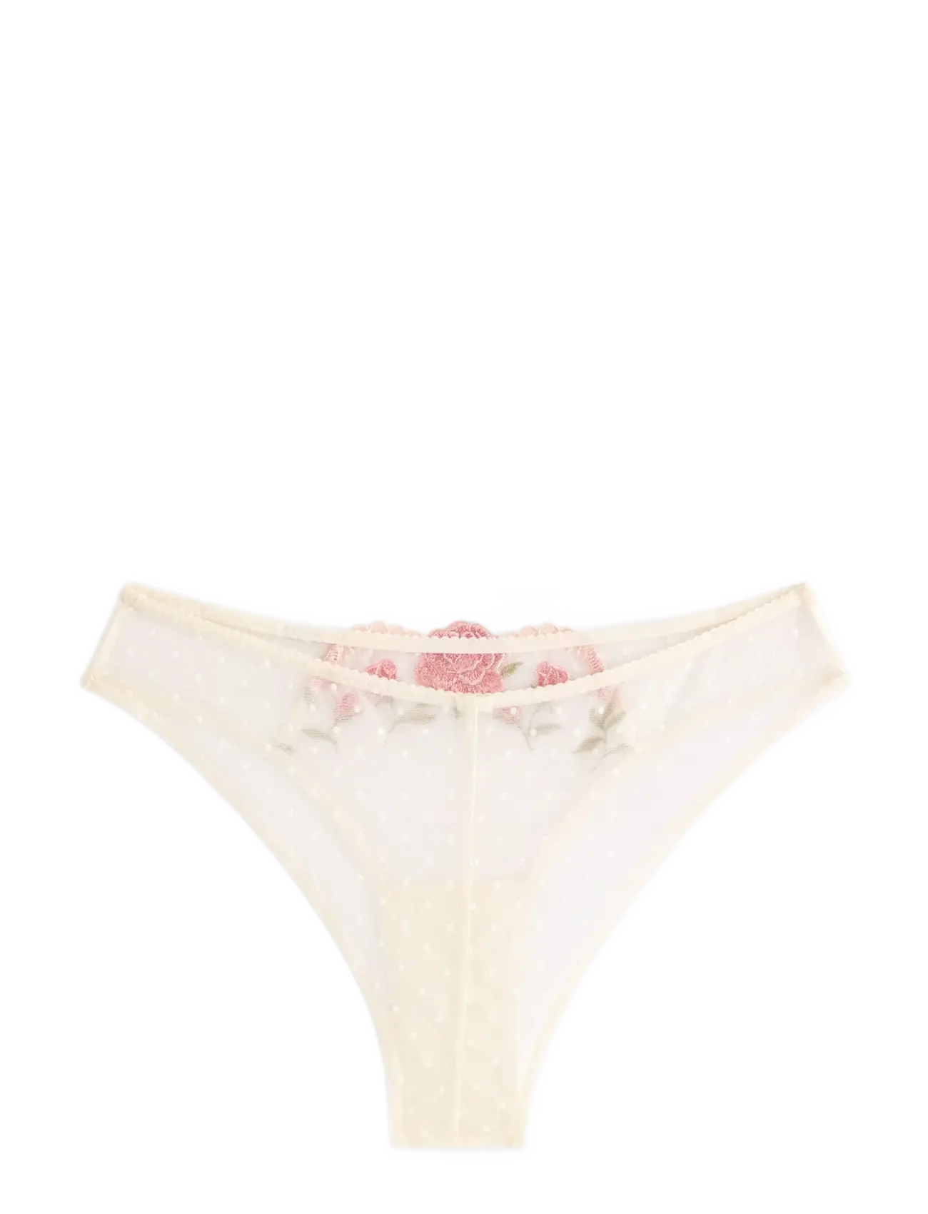 Lindex - ella m – brazilian truse - brazilian slips - light white - 2