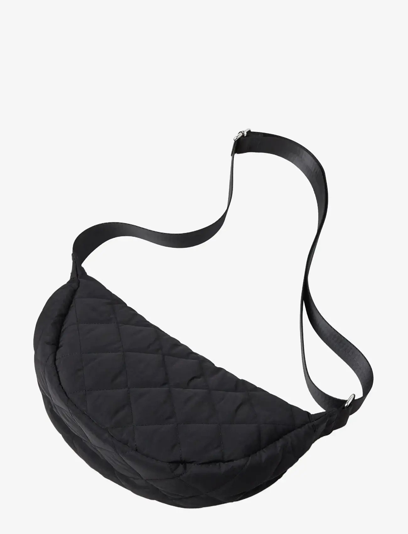 Lindex - Bag bumbag w quilt - fashion trends - black - 0