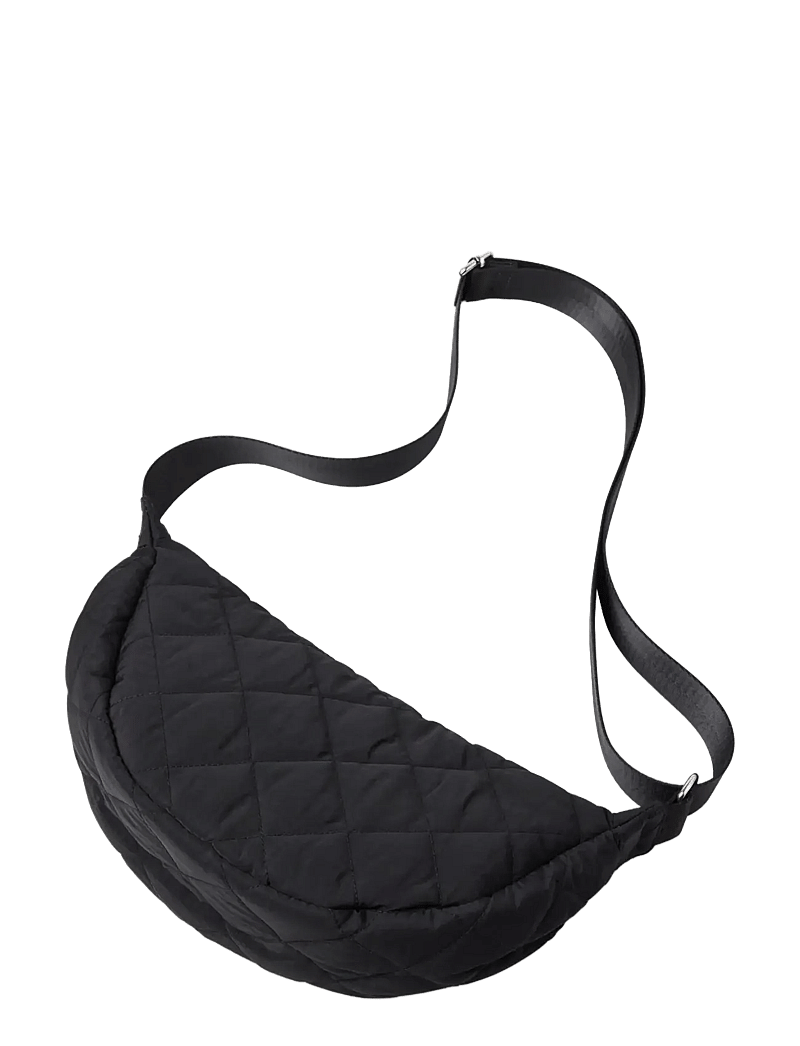 Lindex - Bag bumbag w quilt - mode trends - black - 0