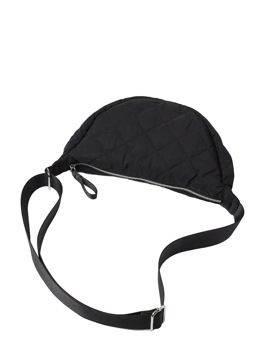 Lindex - Bag bumbag w quilt - modetrends - black - 1