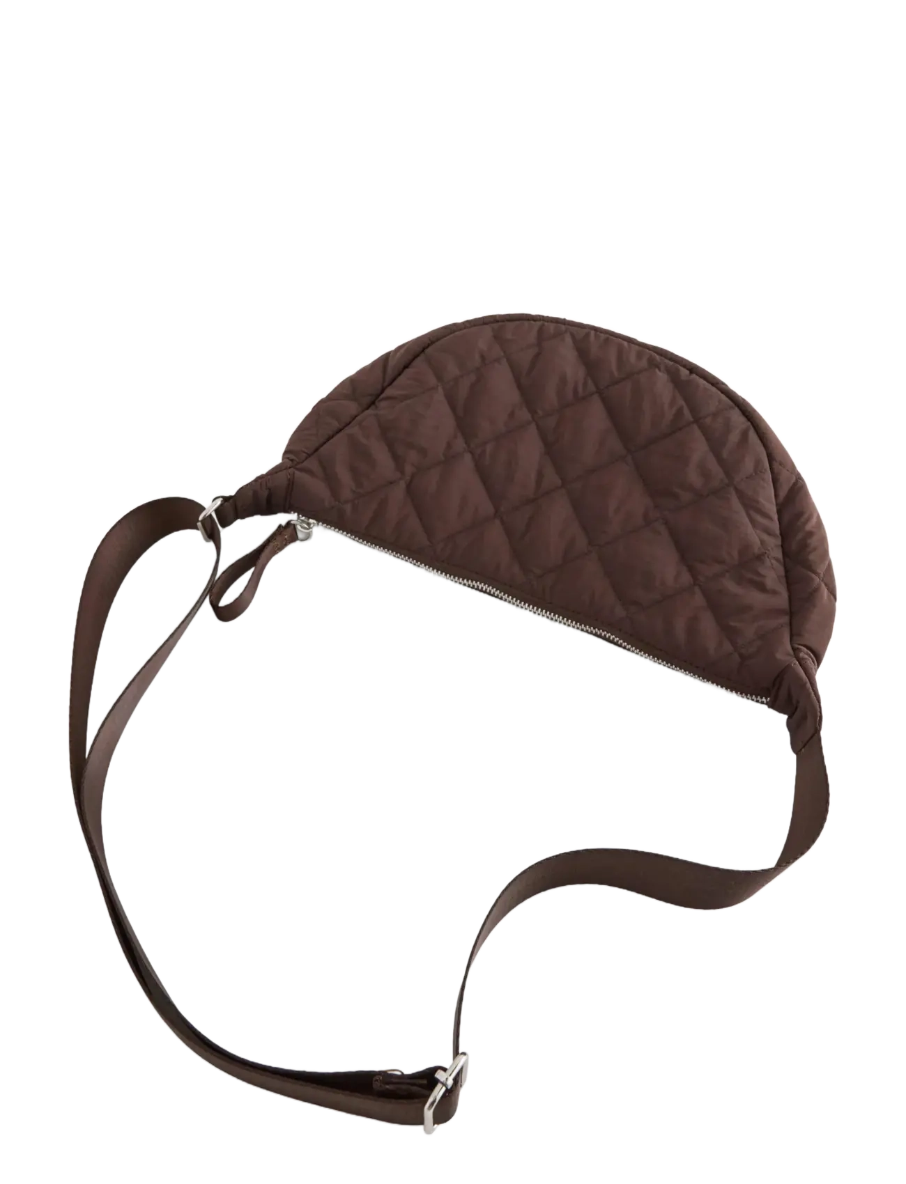 Lindex - Bag bumbag w quilt - laveste priser - dark brown - 1