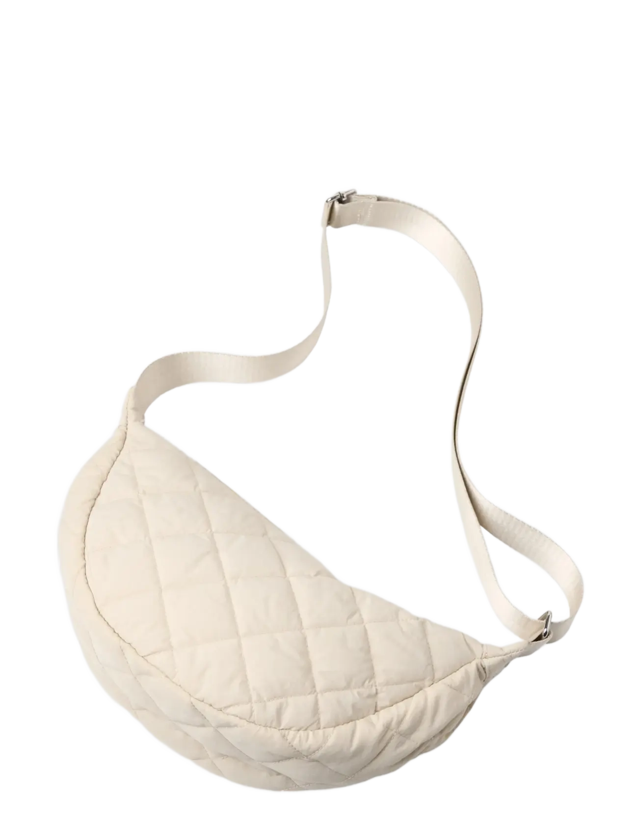 Lindex Bag bumbag w quilt - Taschen - LIGHT BEIGE / cream