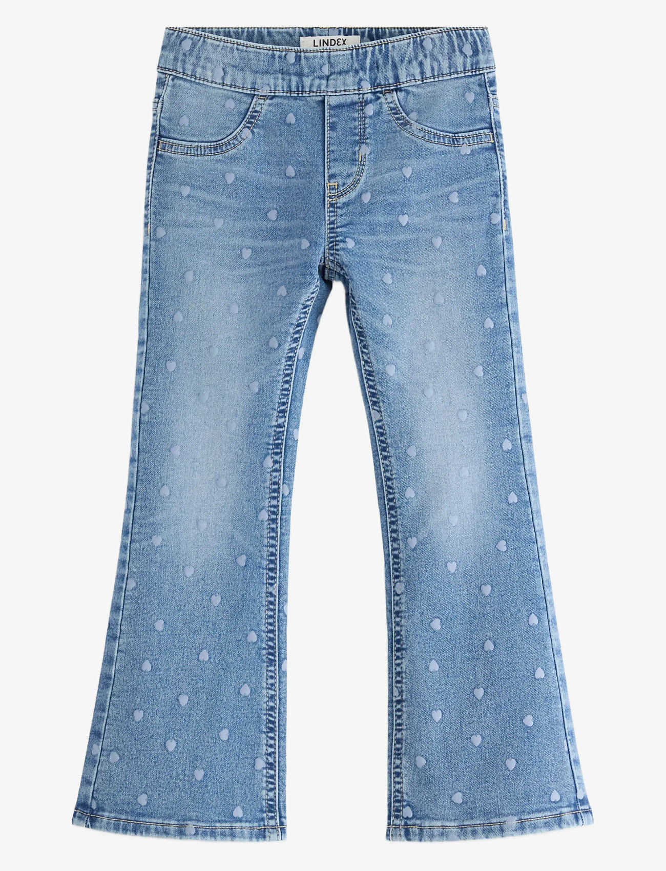 Lindex - Trousers denim Freja jersey He - bootcut jeans - denim blue - 1