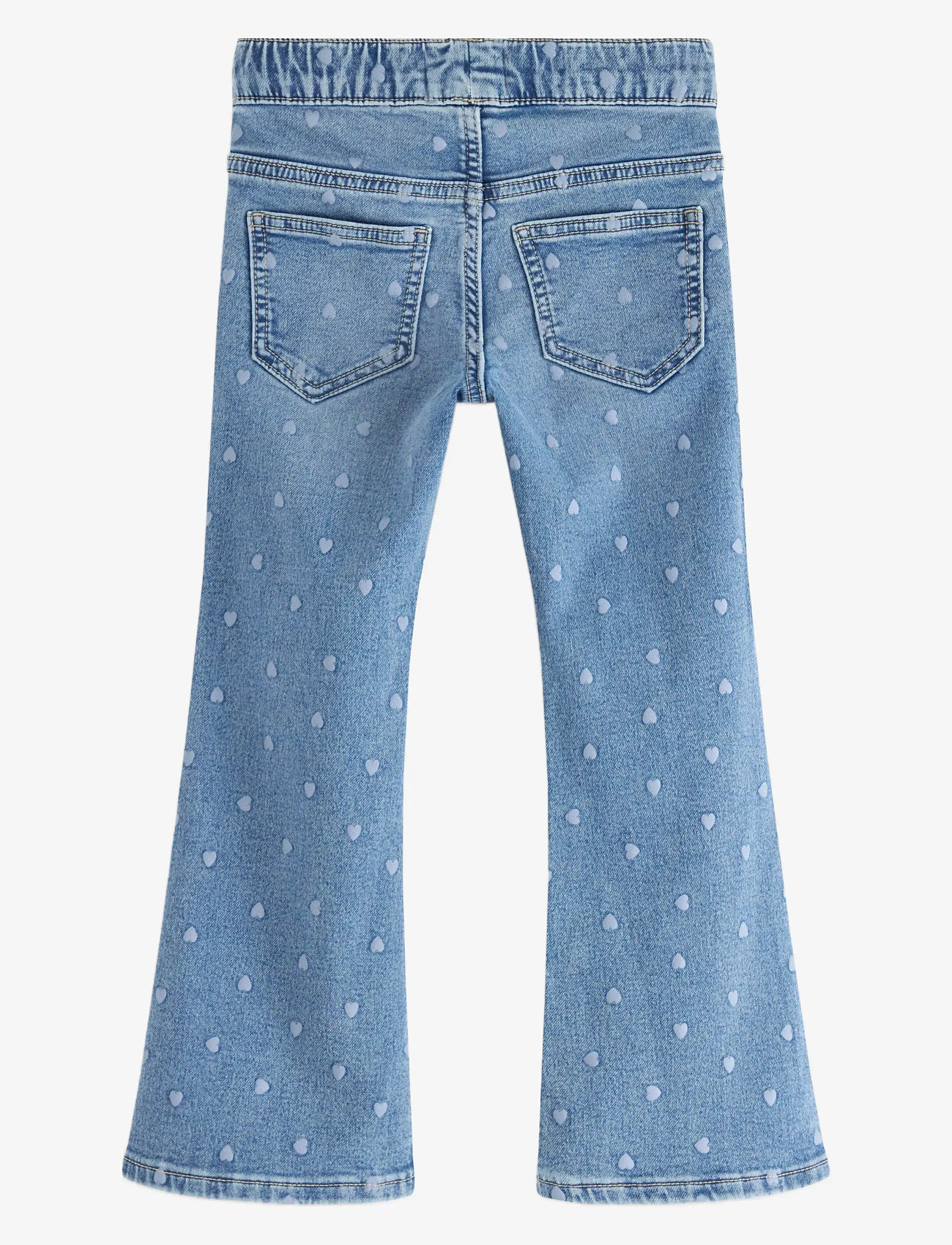 Lindex - Trousers denim Freja jersey He - bootcut jeans - denim blue - 2